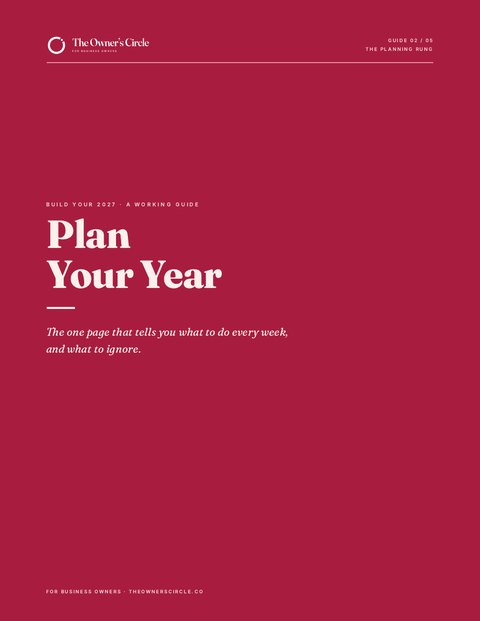 Plan Your Year guide cover